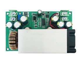 DC-DC 600W 25A Step Down Power Supply with Cooling Fan Buck Adjustable Voltage Converter Module 12-75V to 2.5-50V